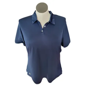 Adidas Navy Classic Button Polo Size 2XL MSP$60