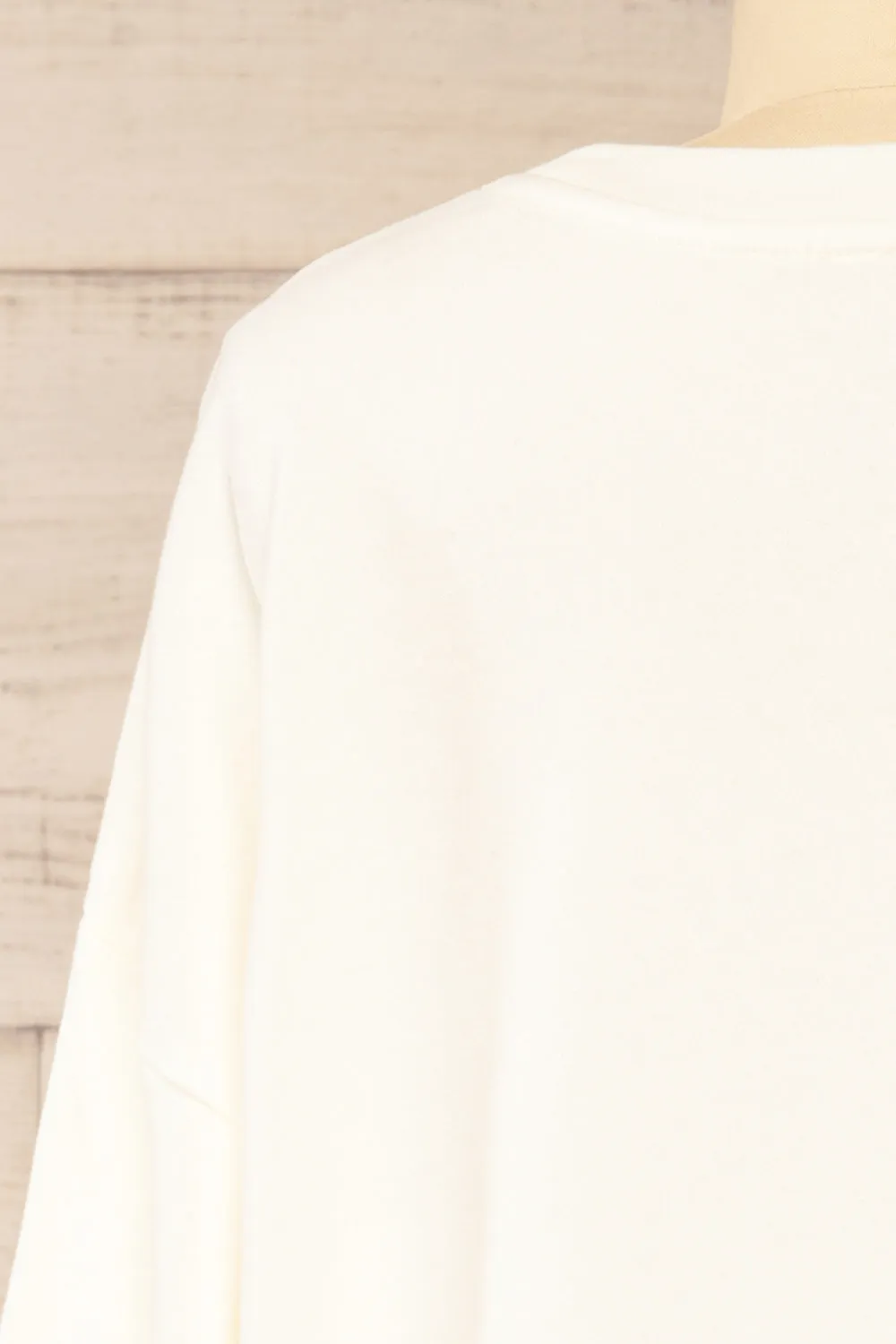 Akrotiri | Overzised "Bon voyage!" Sweatshirt