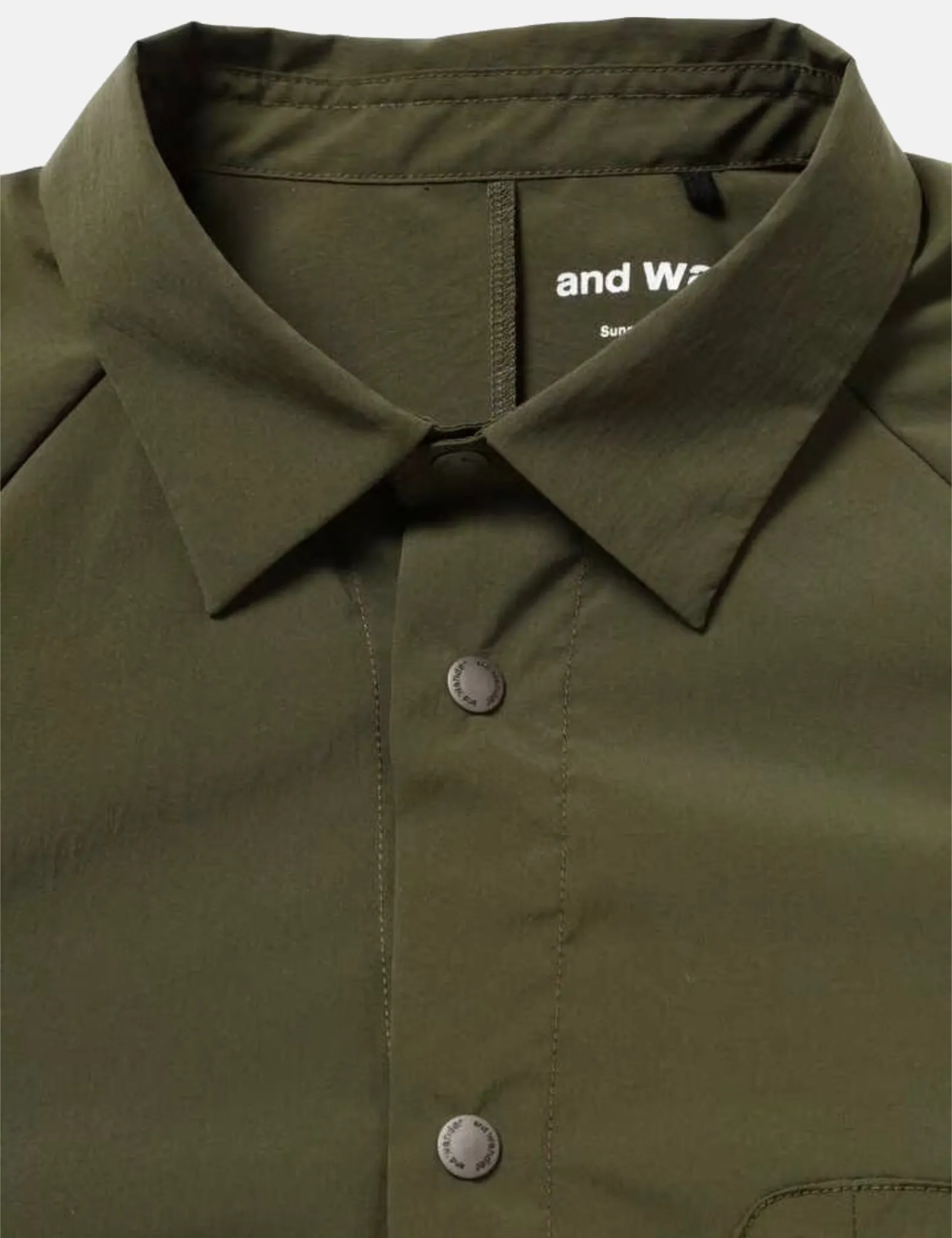 and Wander Fleece Base Long Sleeve Shirt - Khaki Green