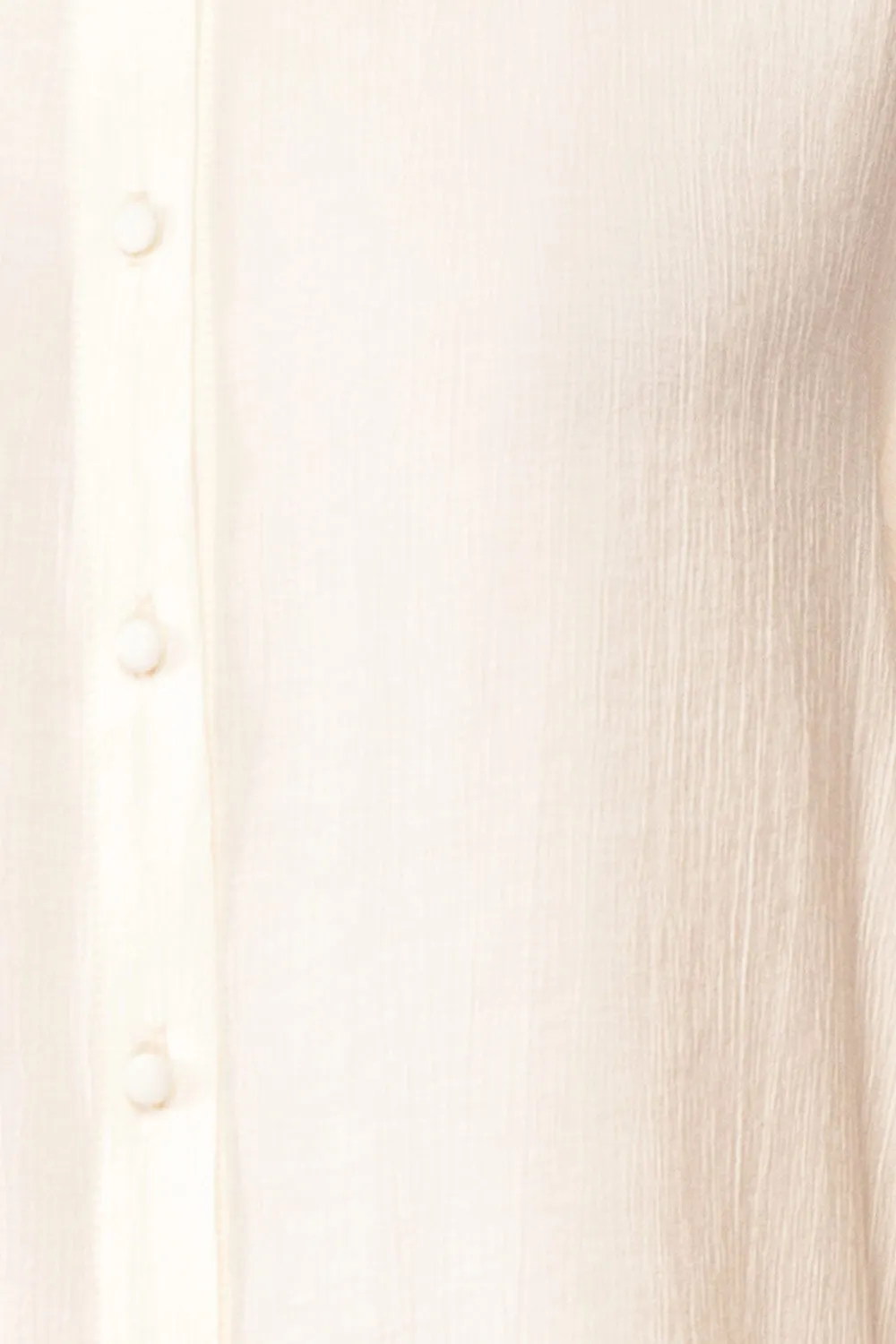 Annabelle | Button-Up Blouse w/ Embroidery