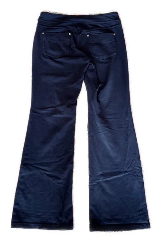 Athleta Navy Blue Casual Style Pants Size S Petite