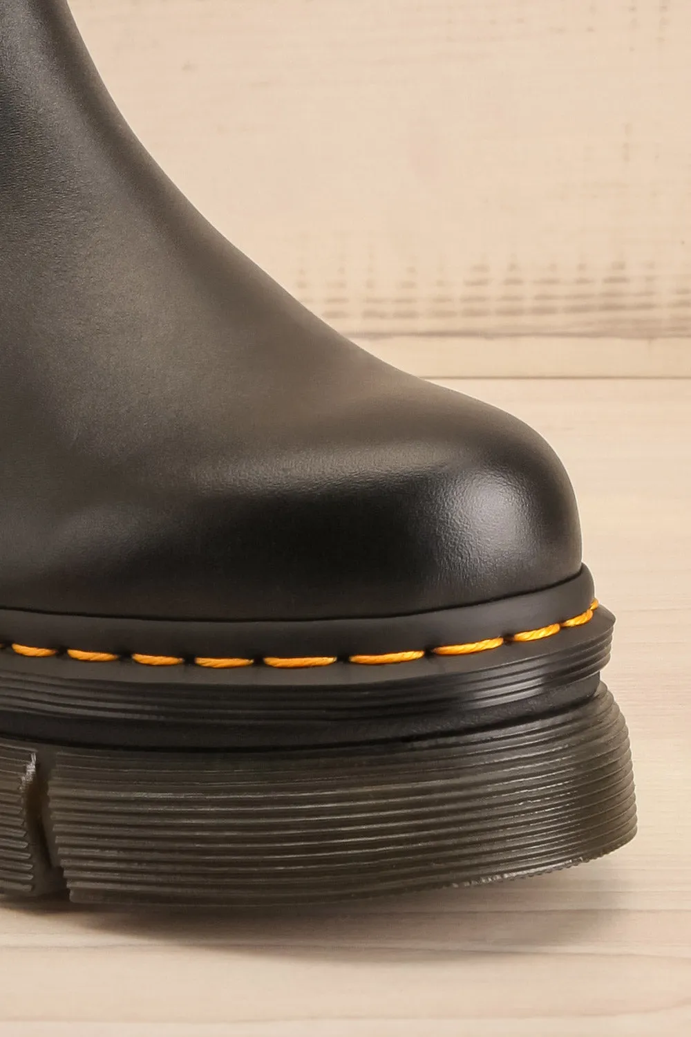 Audrick Nappa Leather Platform Chelsea Boots