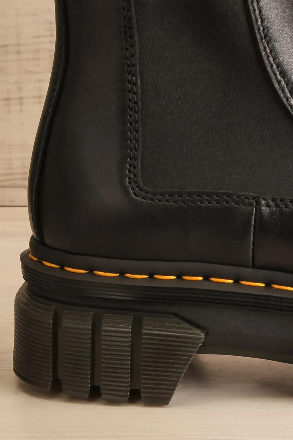 Audrick Nappa Leather Platform Chelsea Boots