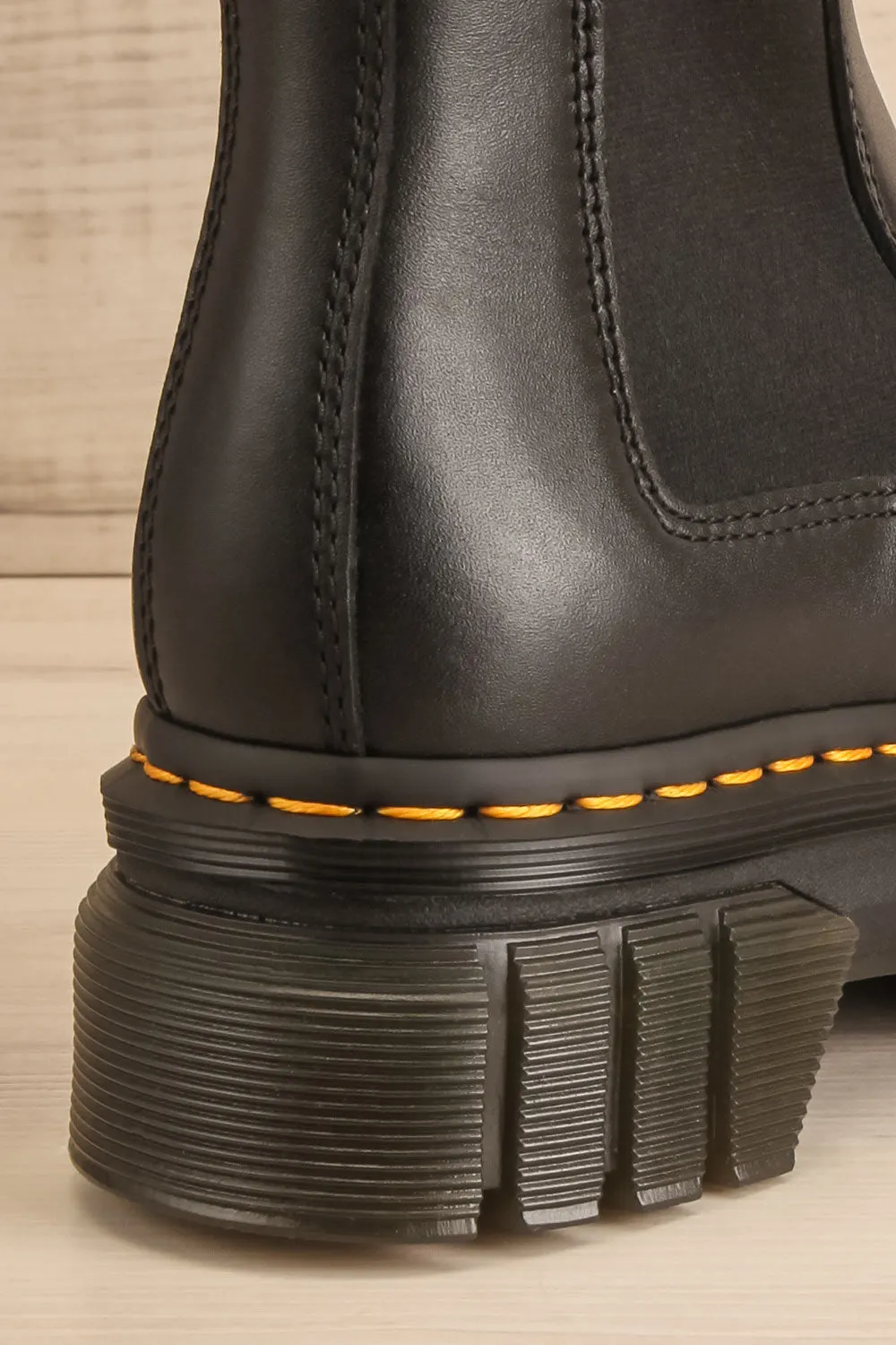 Audrick Nappa Leather Platform Chelsea Boots