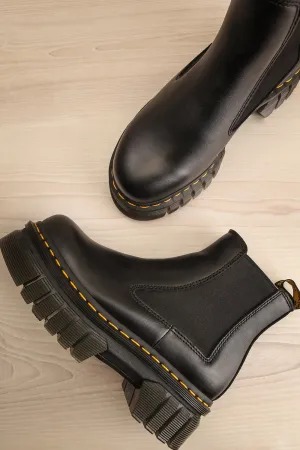 Audrick Nappa Leather Platform Chelsea Boots