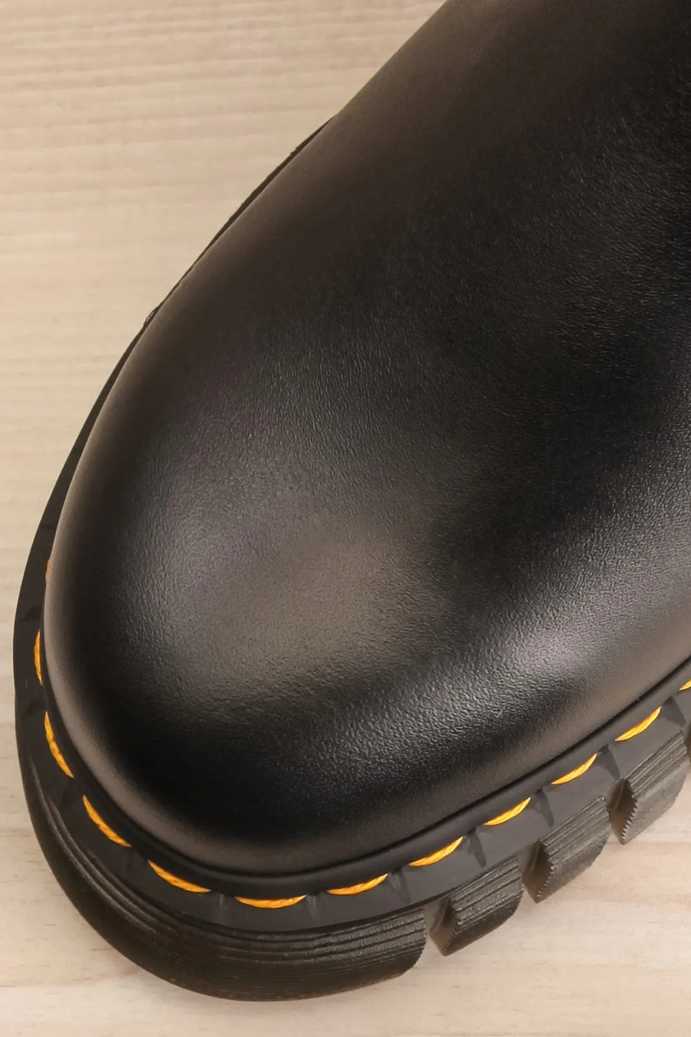 Audrick Nappa Leather Platform Chelsea Boots