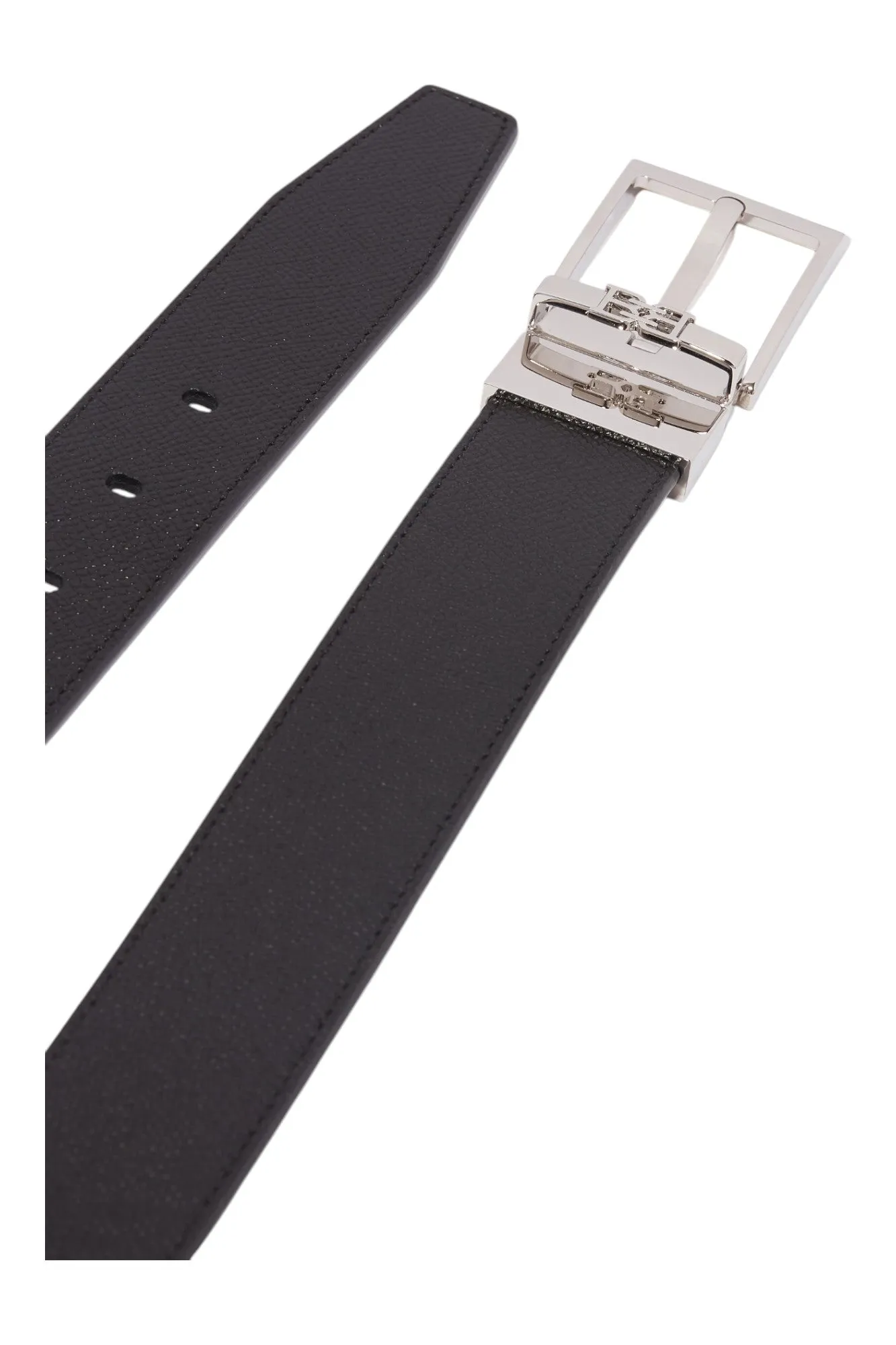 Bally Parker 6239318 Men's Adjustable Reversible Black Belt