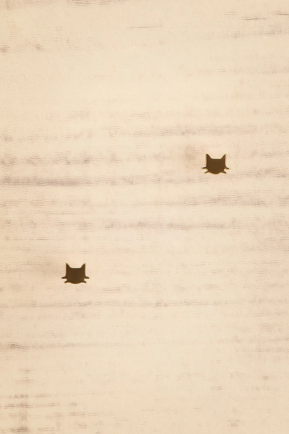 Bandito | Golden Kitten Earrings