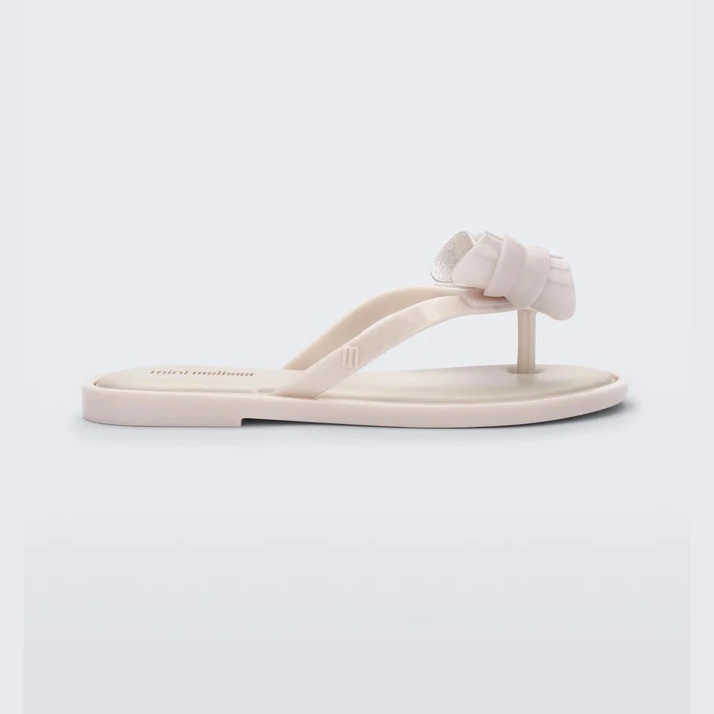 Beige Bow Sandals