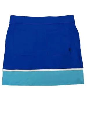 Belyn Cobalt Contrast Banded Skort - Size S. MSP$108