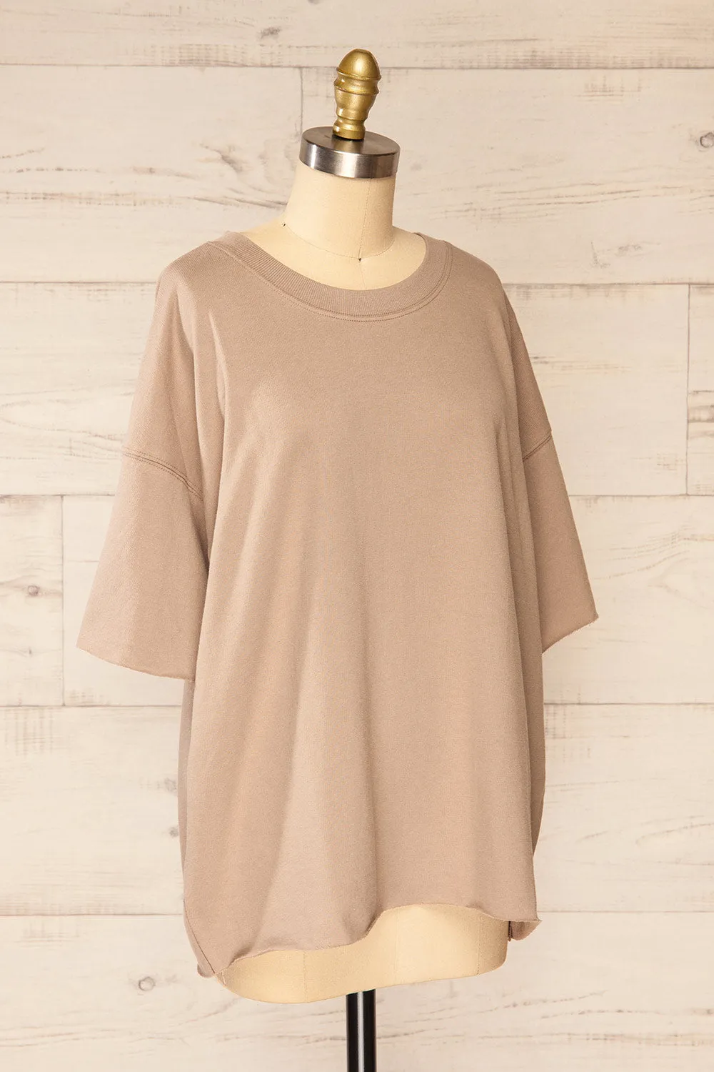 Berlin Taupe | Oversized T-Shirt