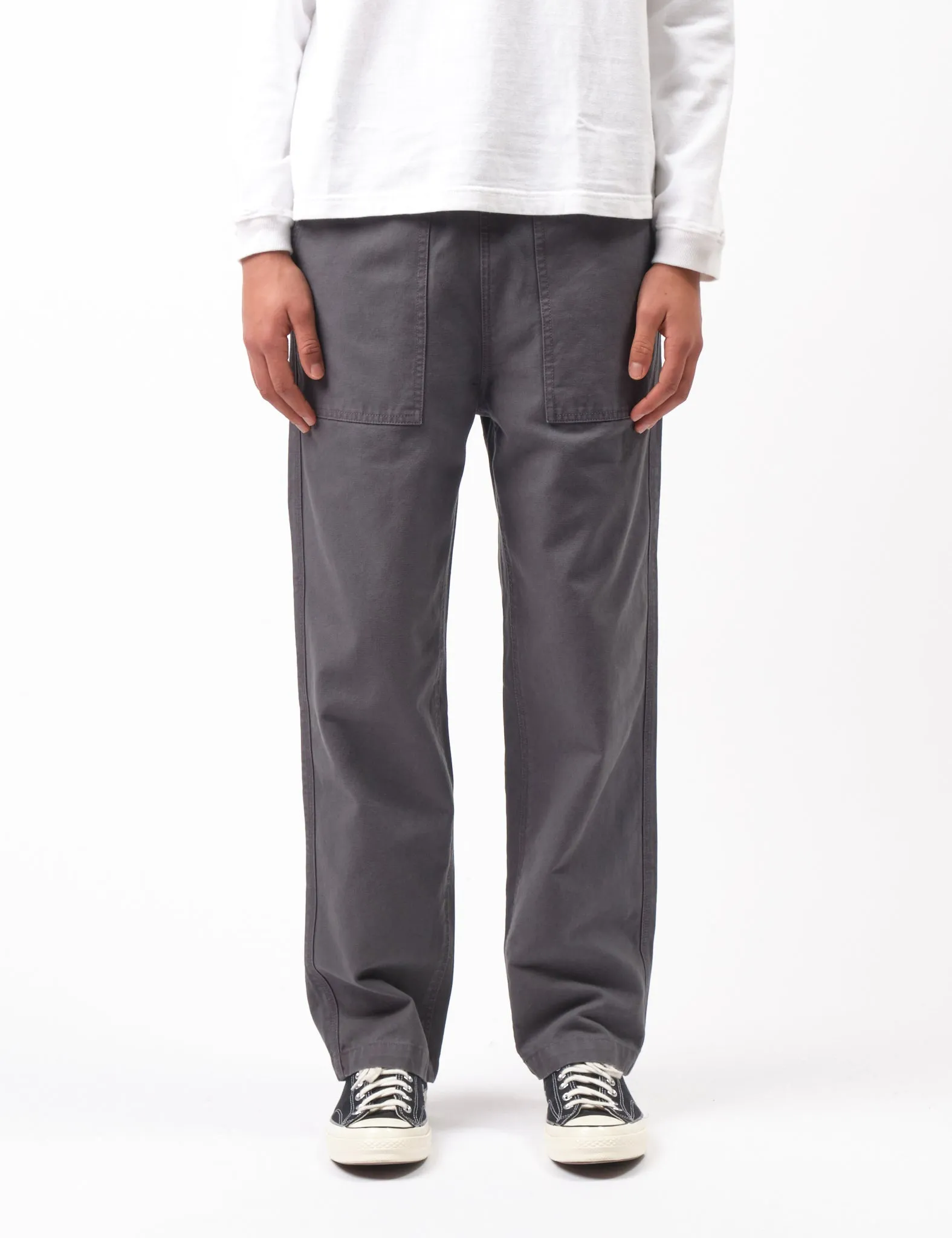 Bhode Fatigue Pant Canvas - Anthracite Grey