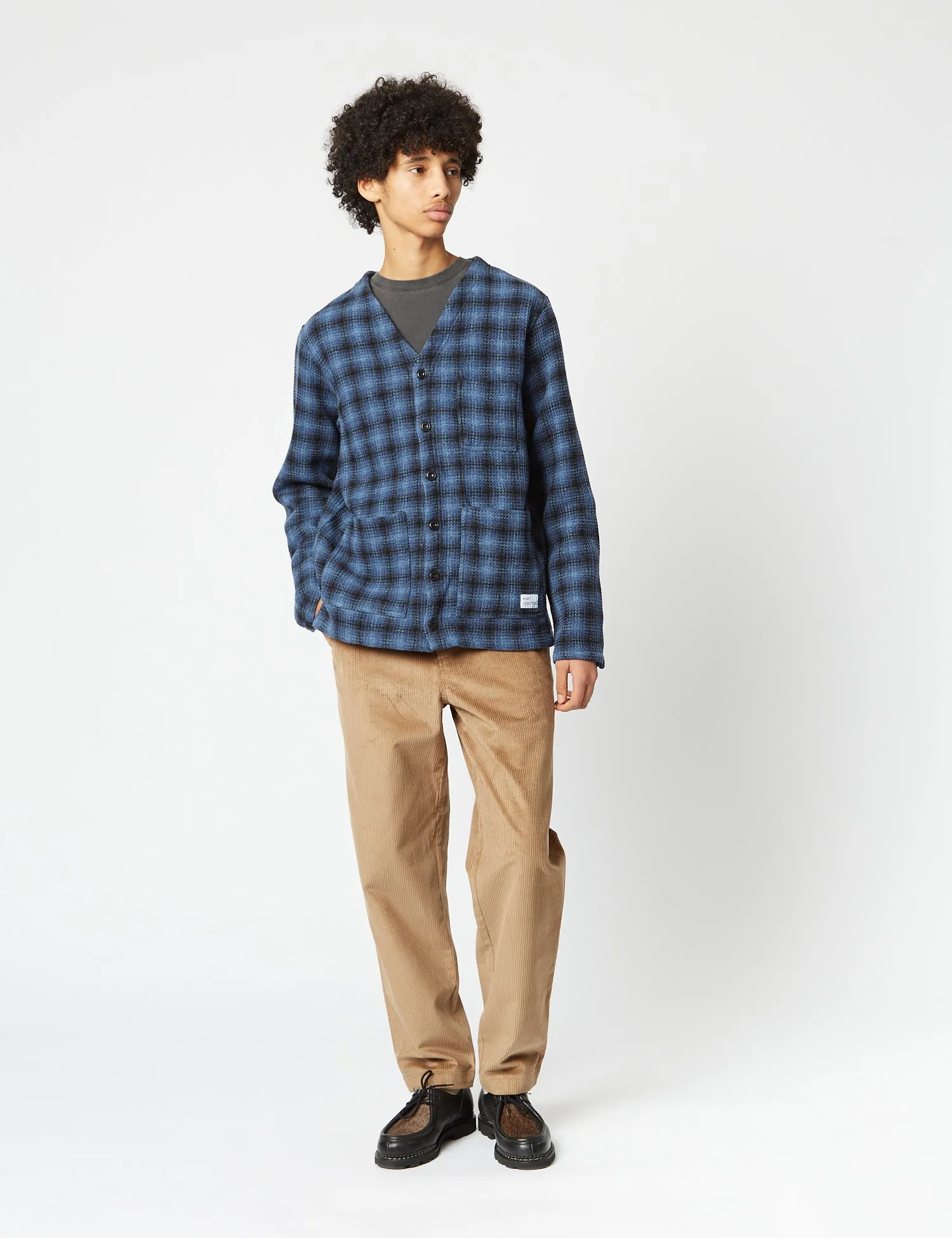 Bhode x Brisbane Cord Pant (Relaxed, Straight) - Fawn Khaki