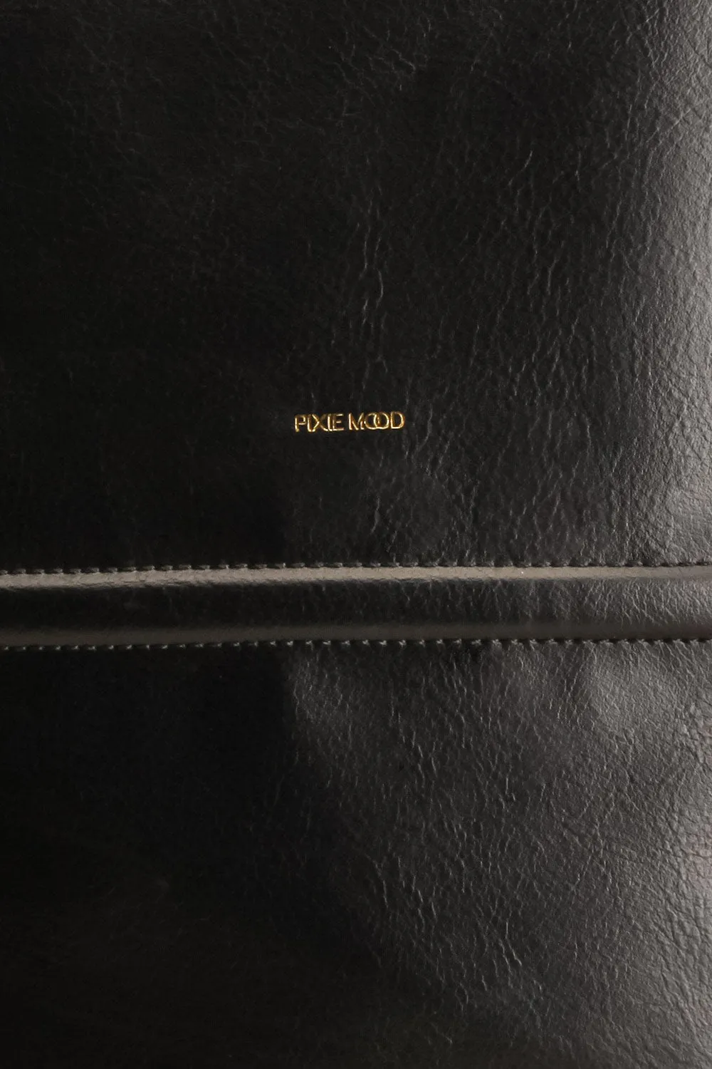 Blossum Black | Recycled Vegan Leather Backpack