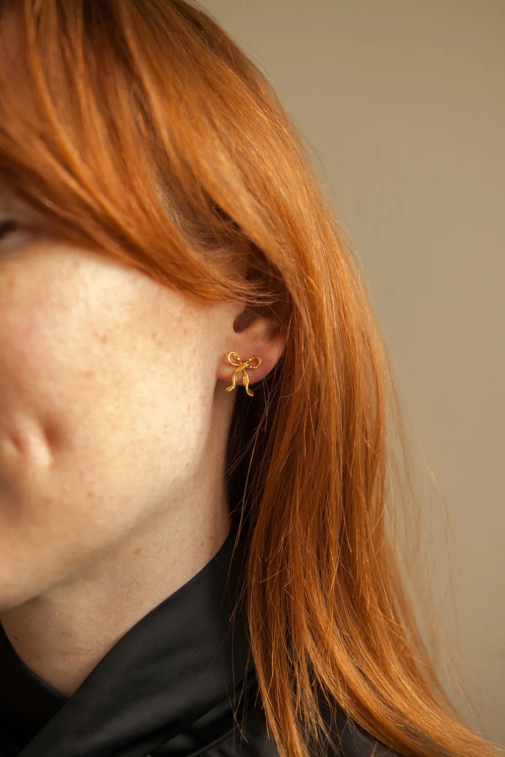Bremusa Gold | Bow Earrings