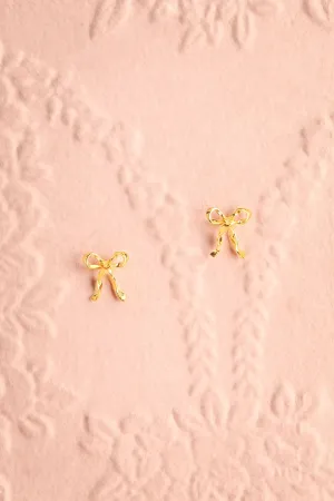 Bremusa Gold | Bow Earrings