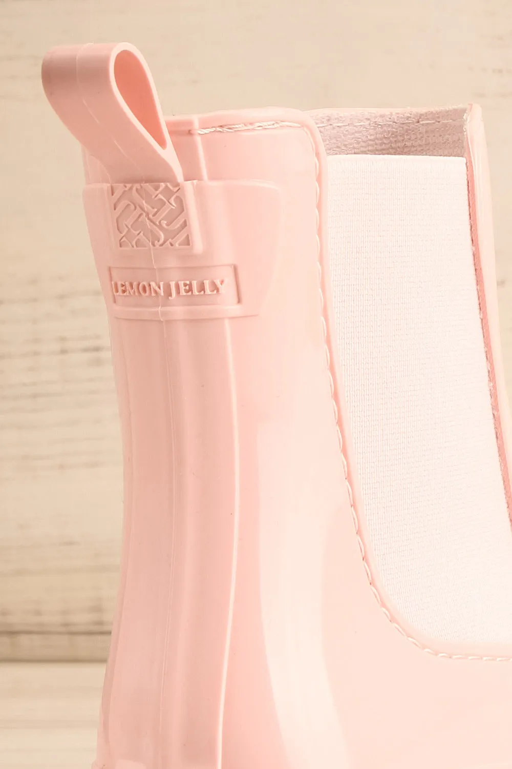 Bukavu Pink | Round-Toe Ankle Rain Boots