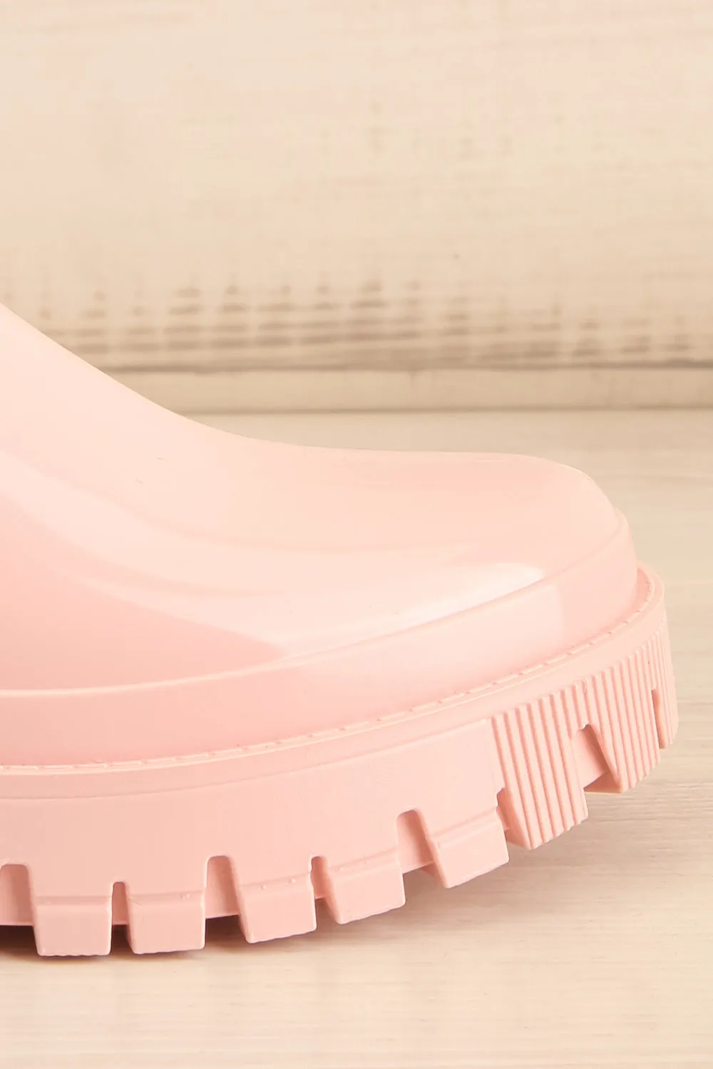 Bukavu Pink | Round-Toe Ankle Rain Boots