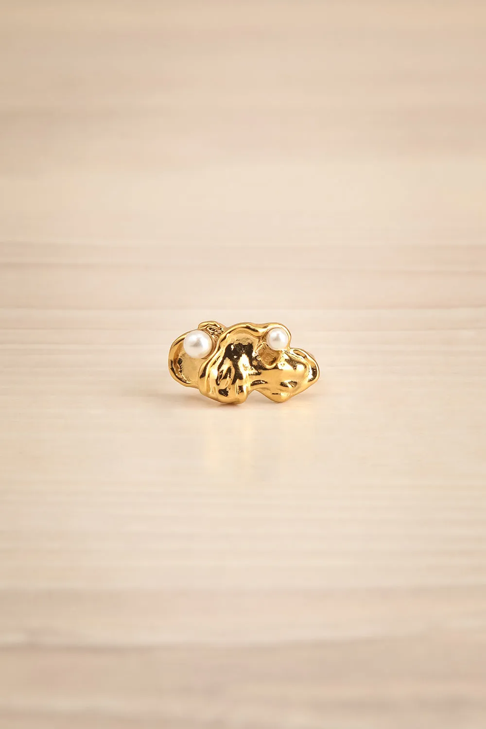 Buronoix | Gold-Plated Organic Ring