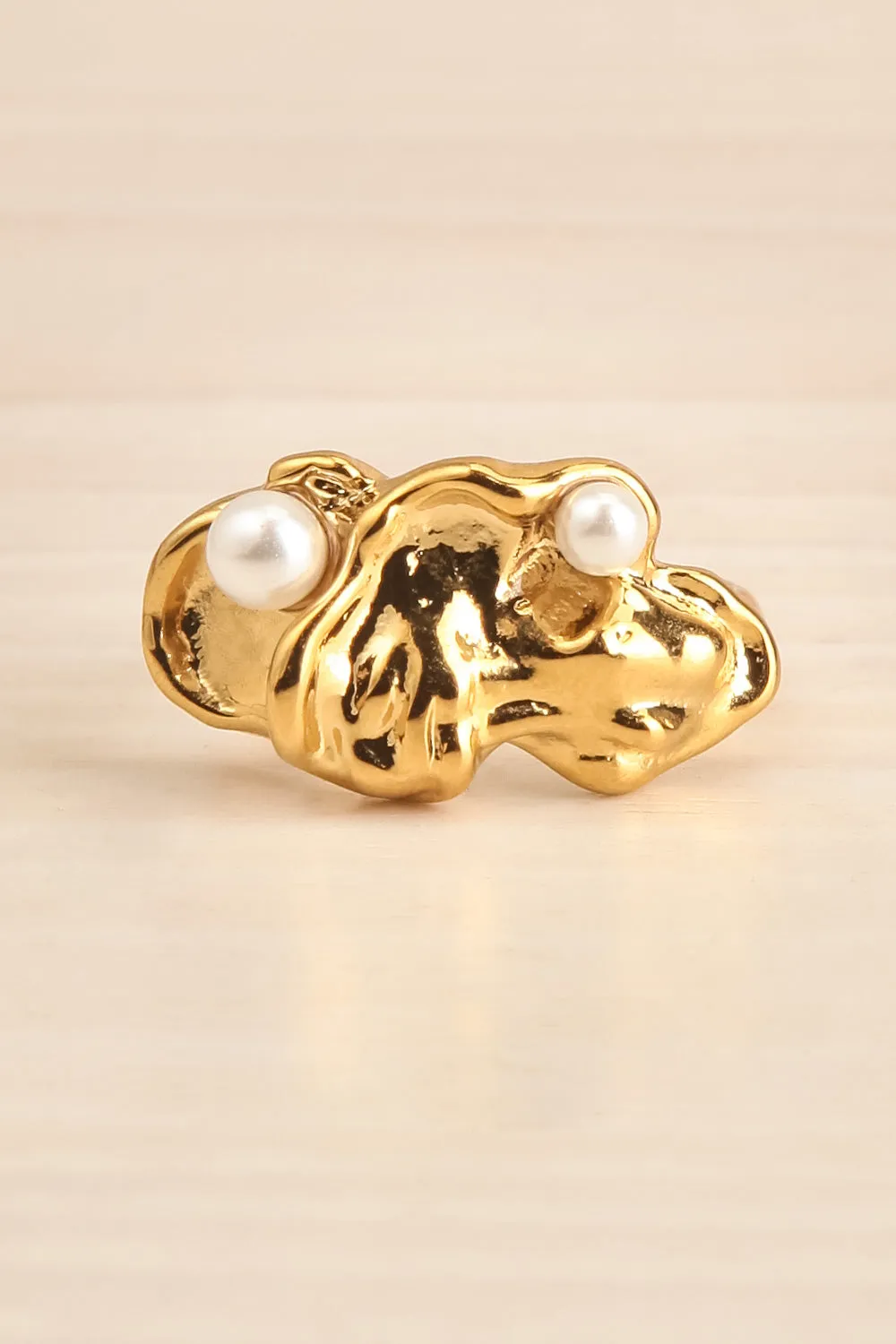 Buronoix | Gold-Plated Organic Ring
