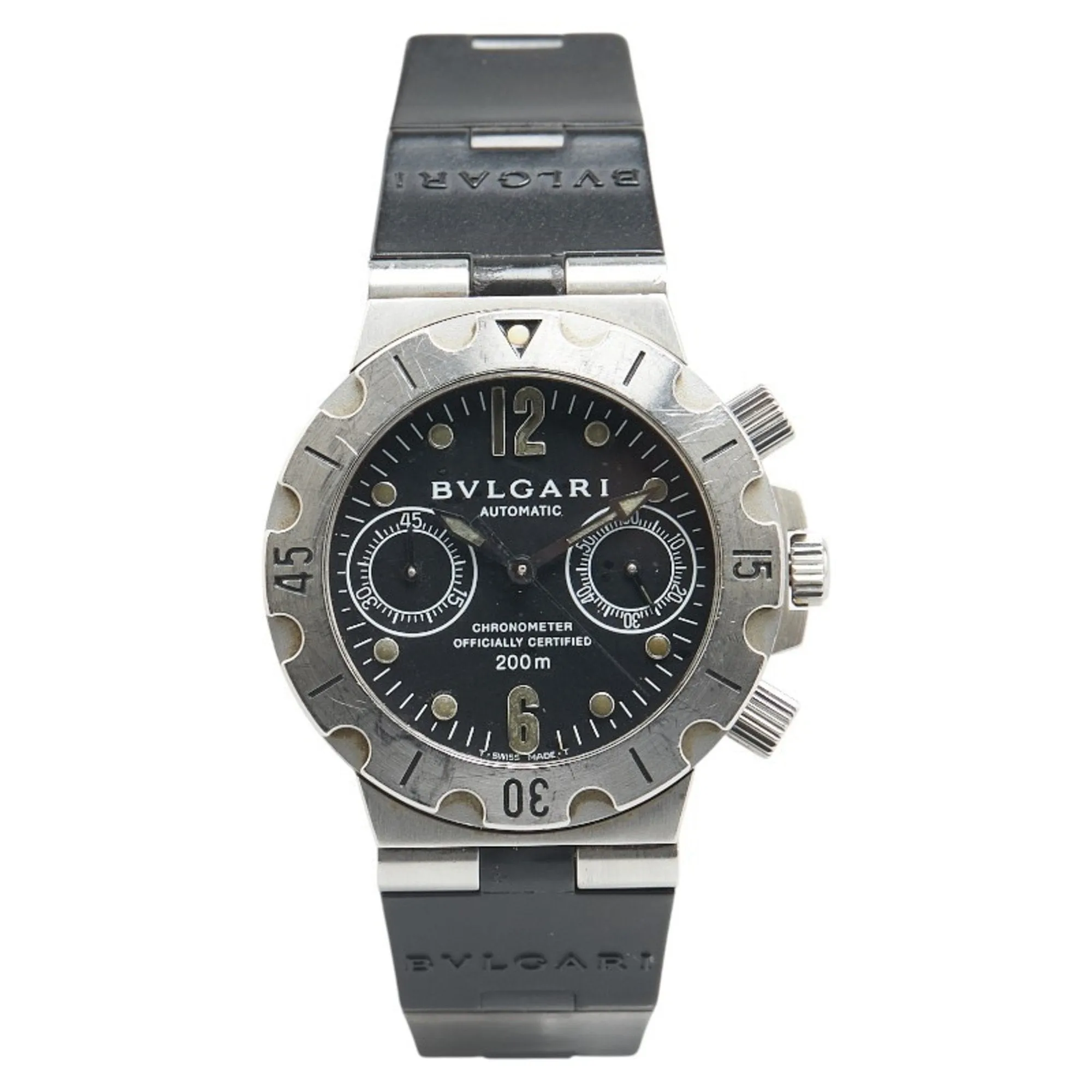 Bvlgari Stainless Steel Wristwatch (Pre-Owned)