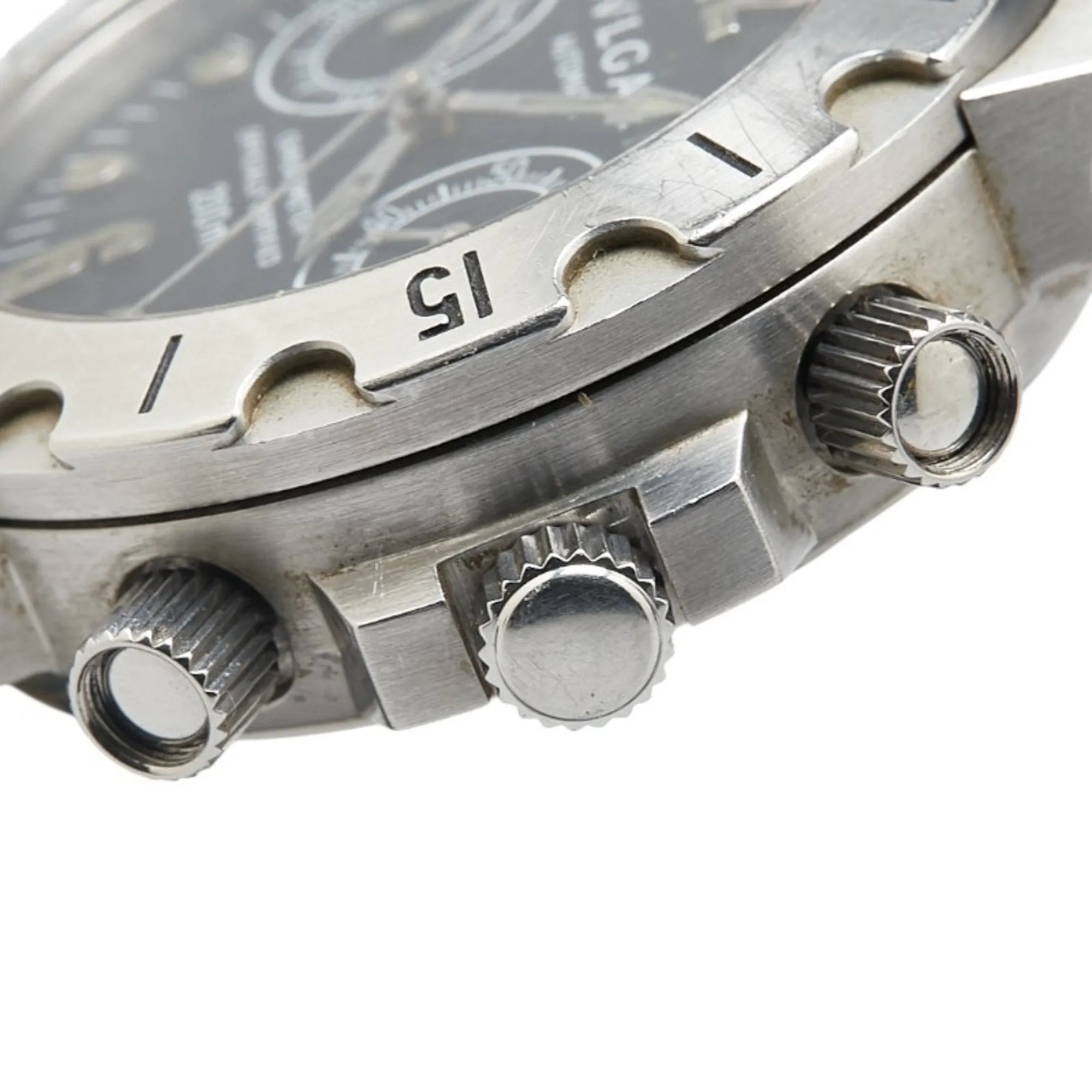 Bvlgari Stainless Steel Wristwatch (Pre-Owned)