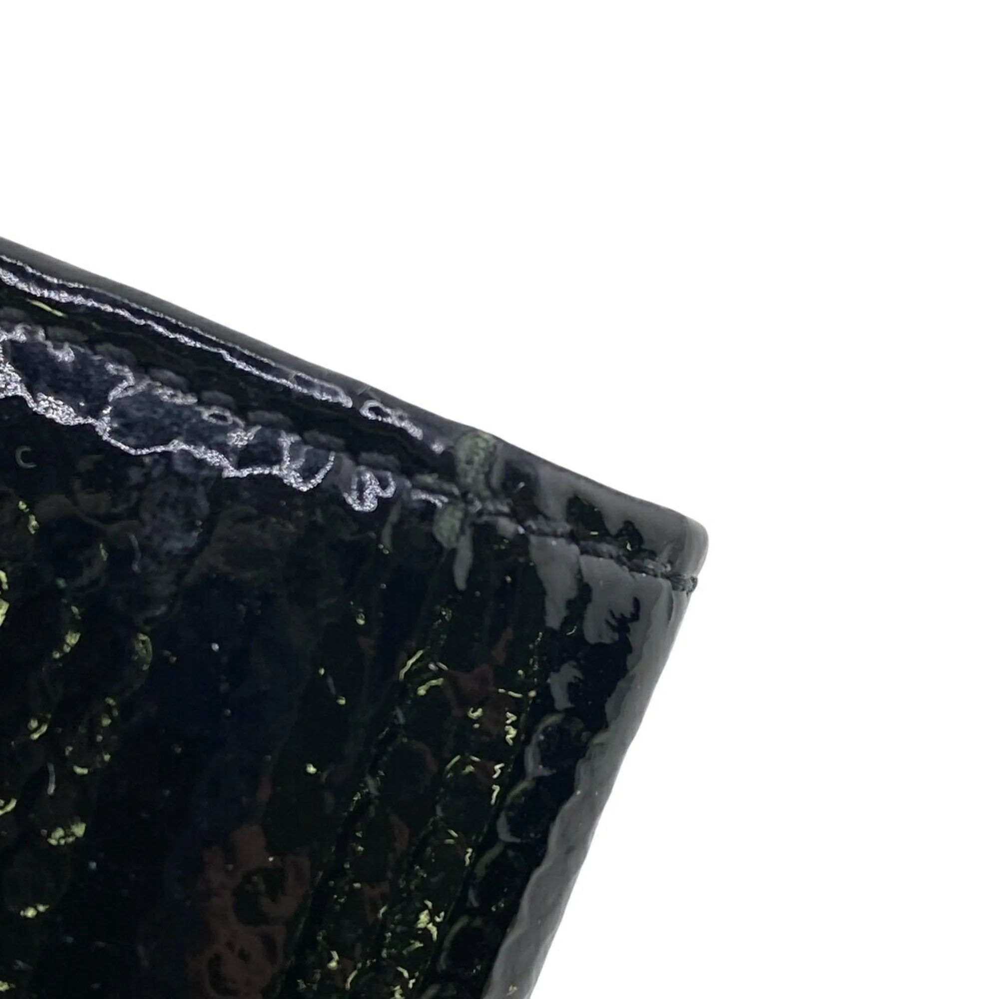 Cartier Patent Leather Long Wallet (Bi-Fold) (Pre-Owned)