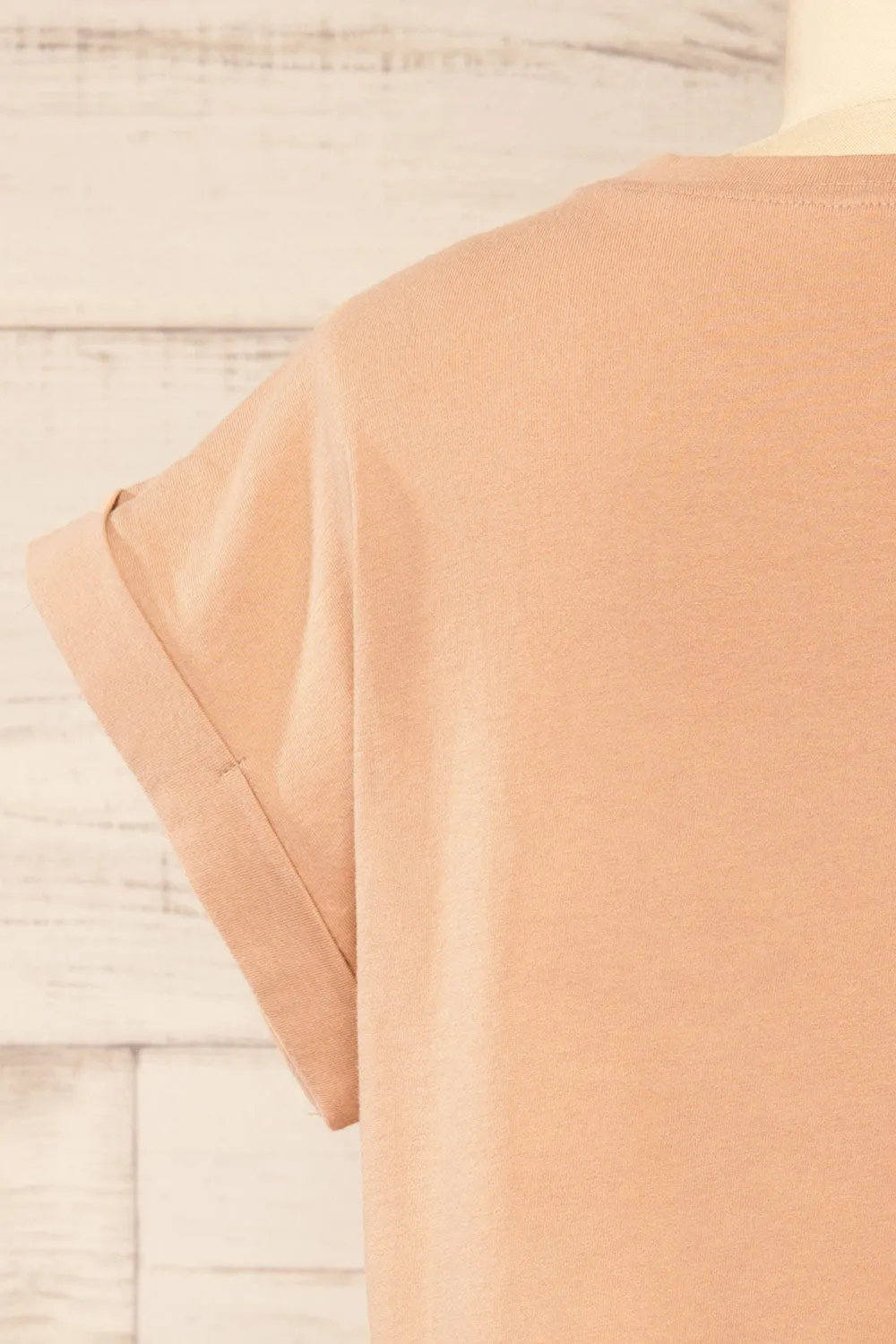 Cheddington Beige | Cropped T-Shirt