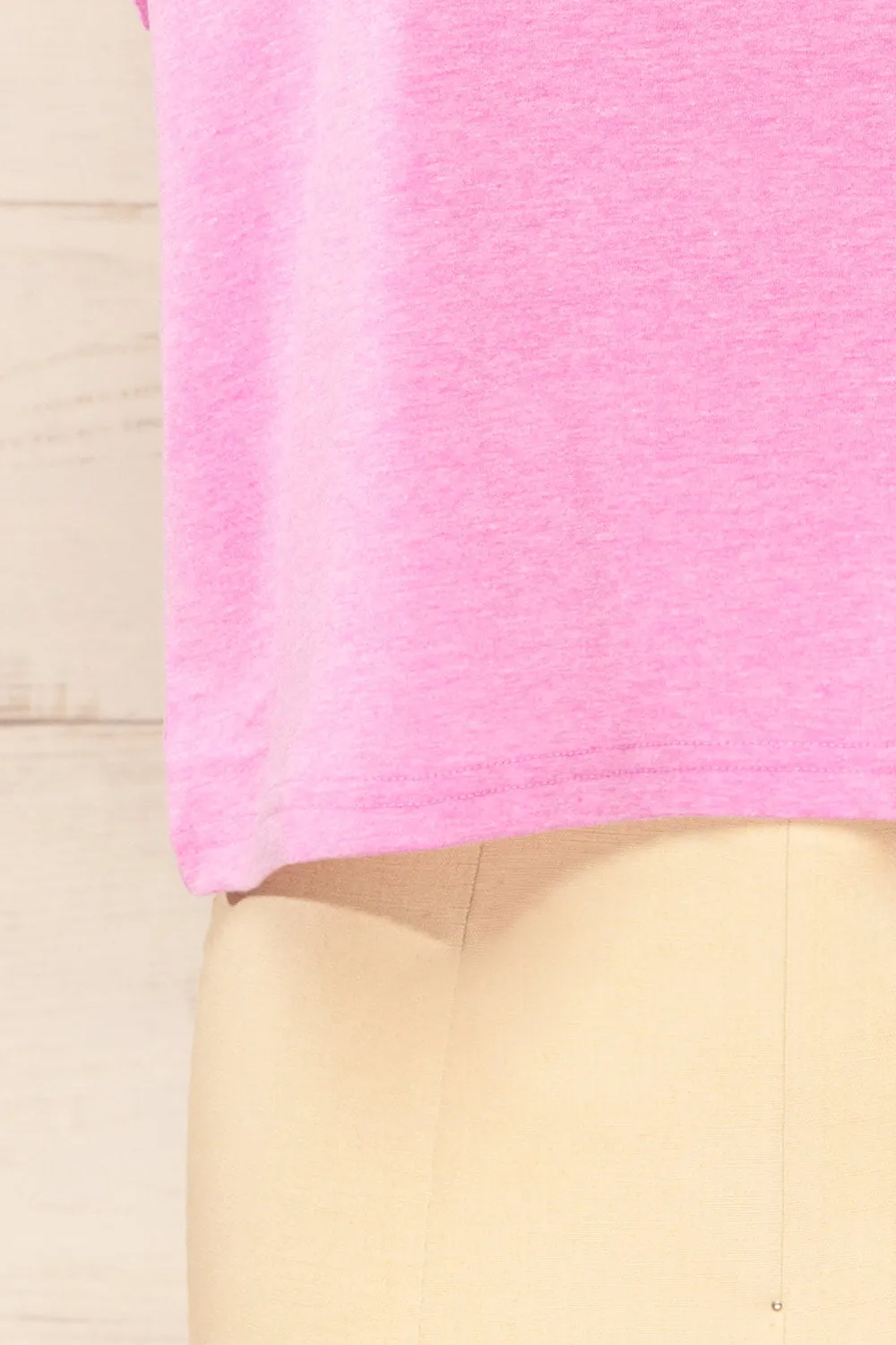 Cheddington Pink | Cropped T-Shirt
