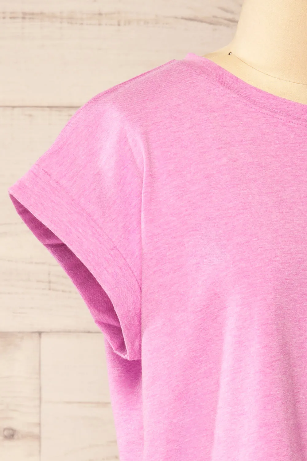 Cheddington Pink | Cropped T-Shirt