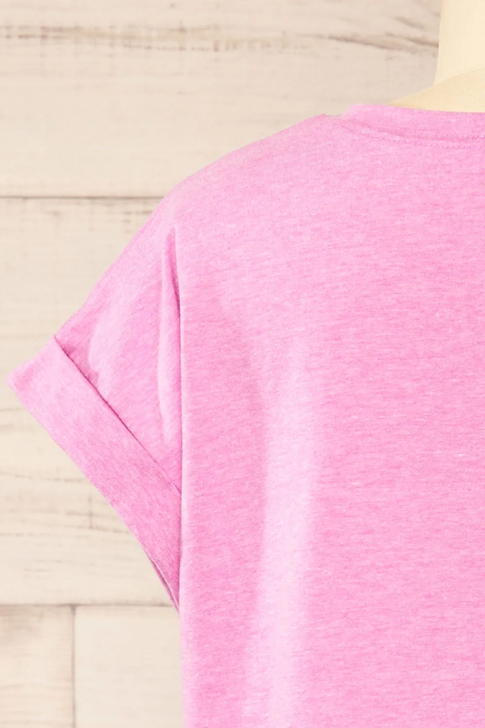 Cheddington Pink | Cropped T-Shirt