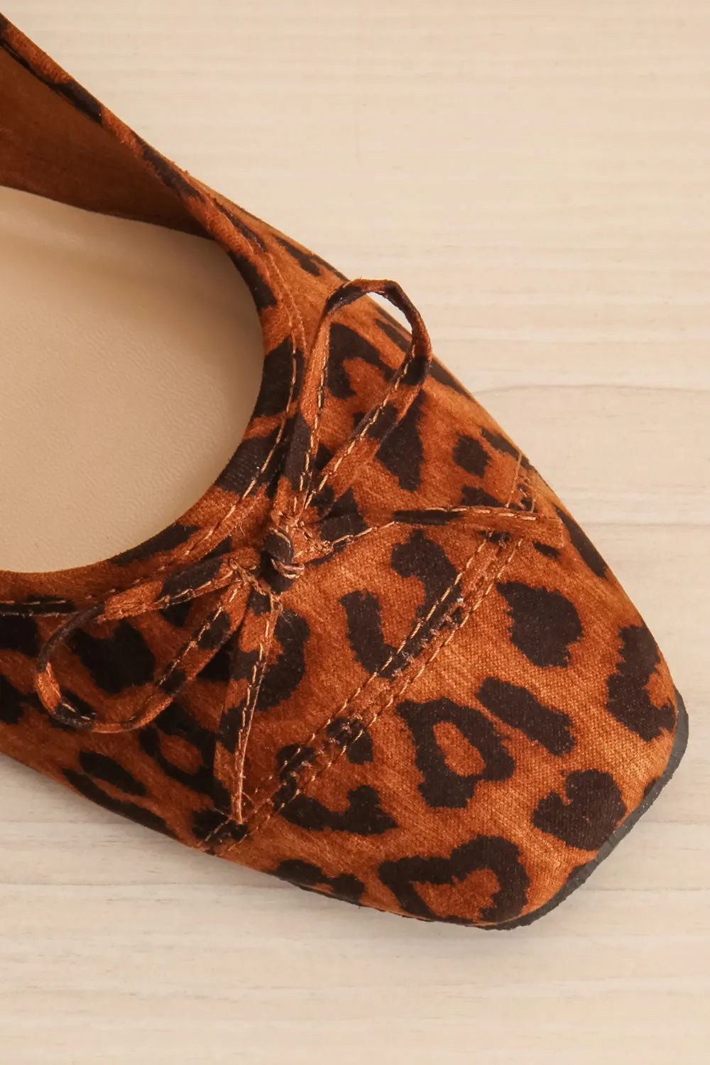 Chennai | Leopard Print Ballerina Flats