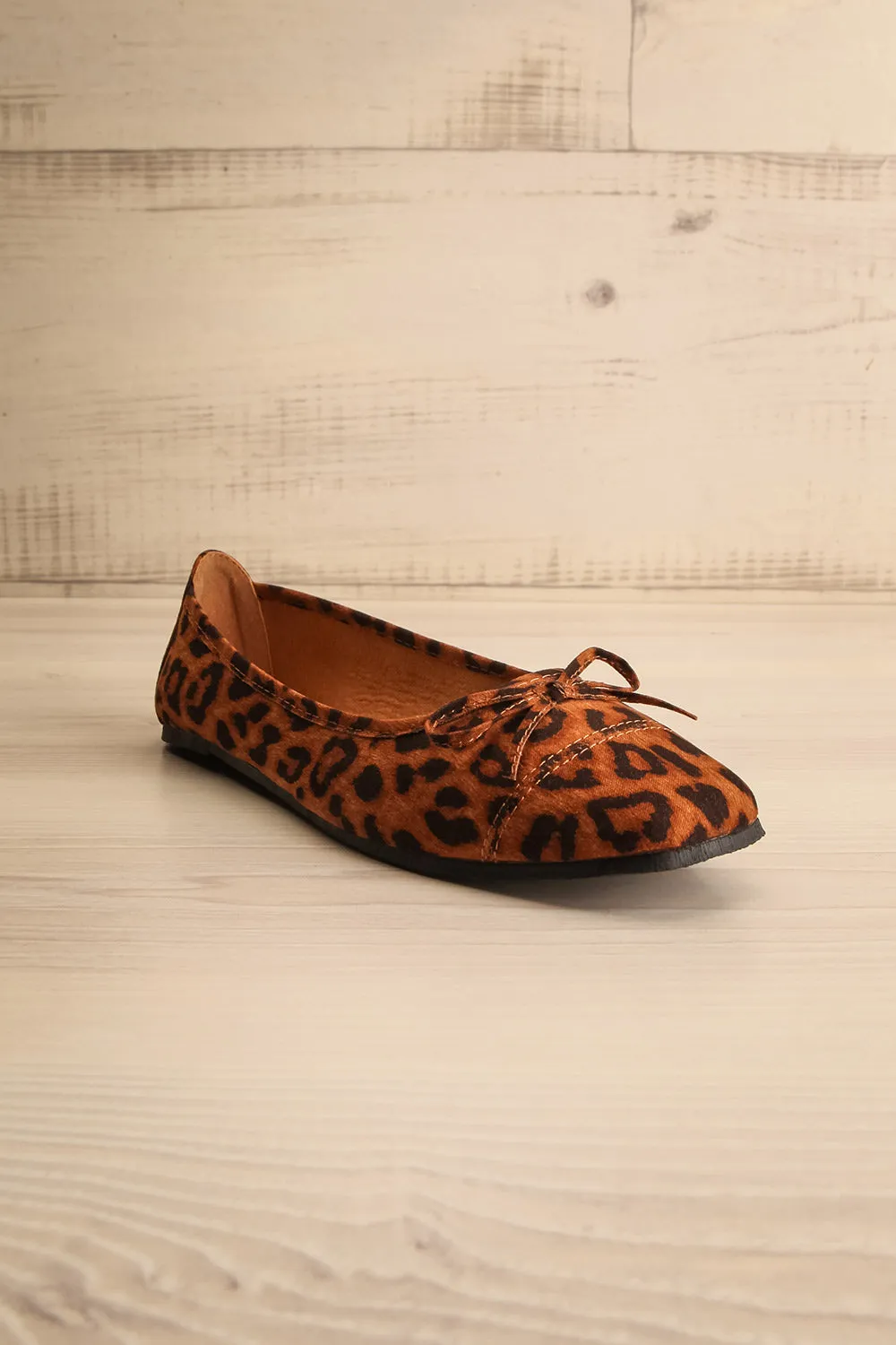 Chennai | Leopard Print Ballerina Flats