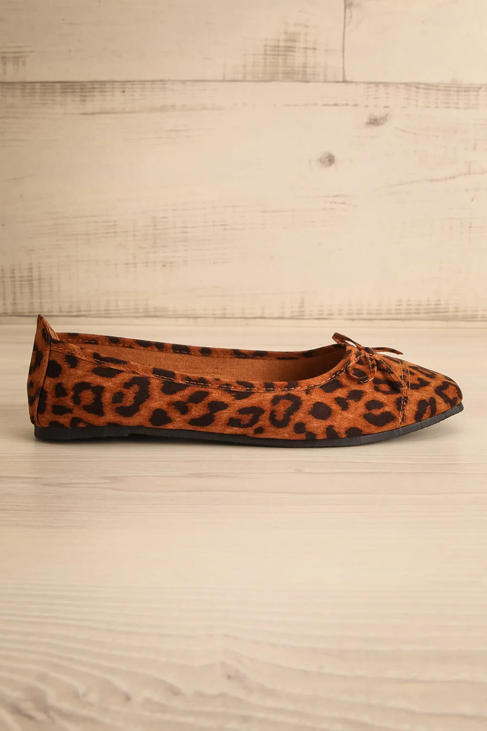 Chennai | Leopard Print Ballerina Flats