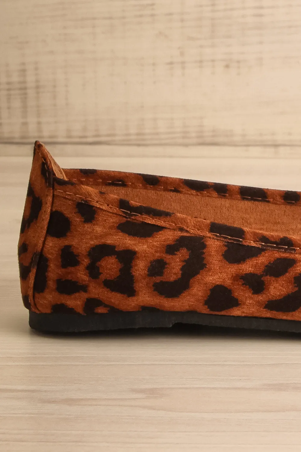 Chennai | Leopard Print Ballerina Flats