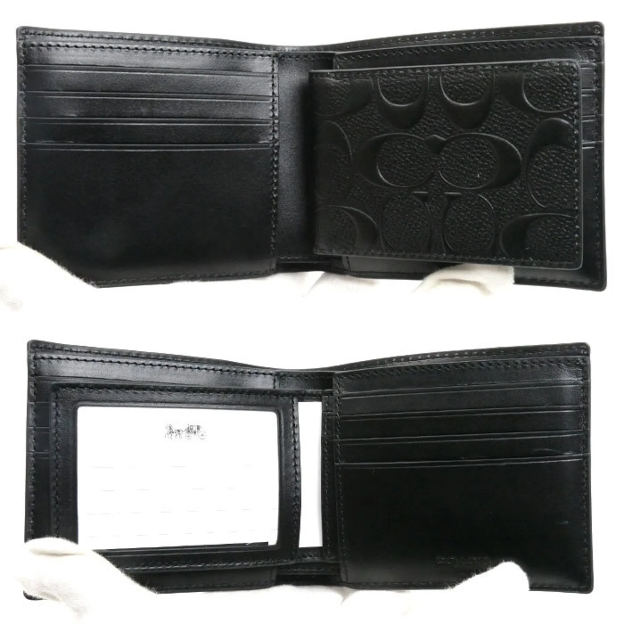 Coach Leather Wallet (Bi-Fold) (Pre-Owned)