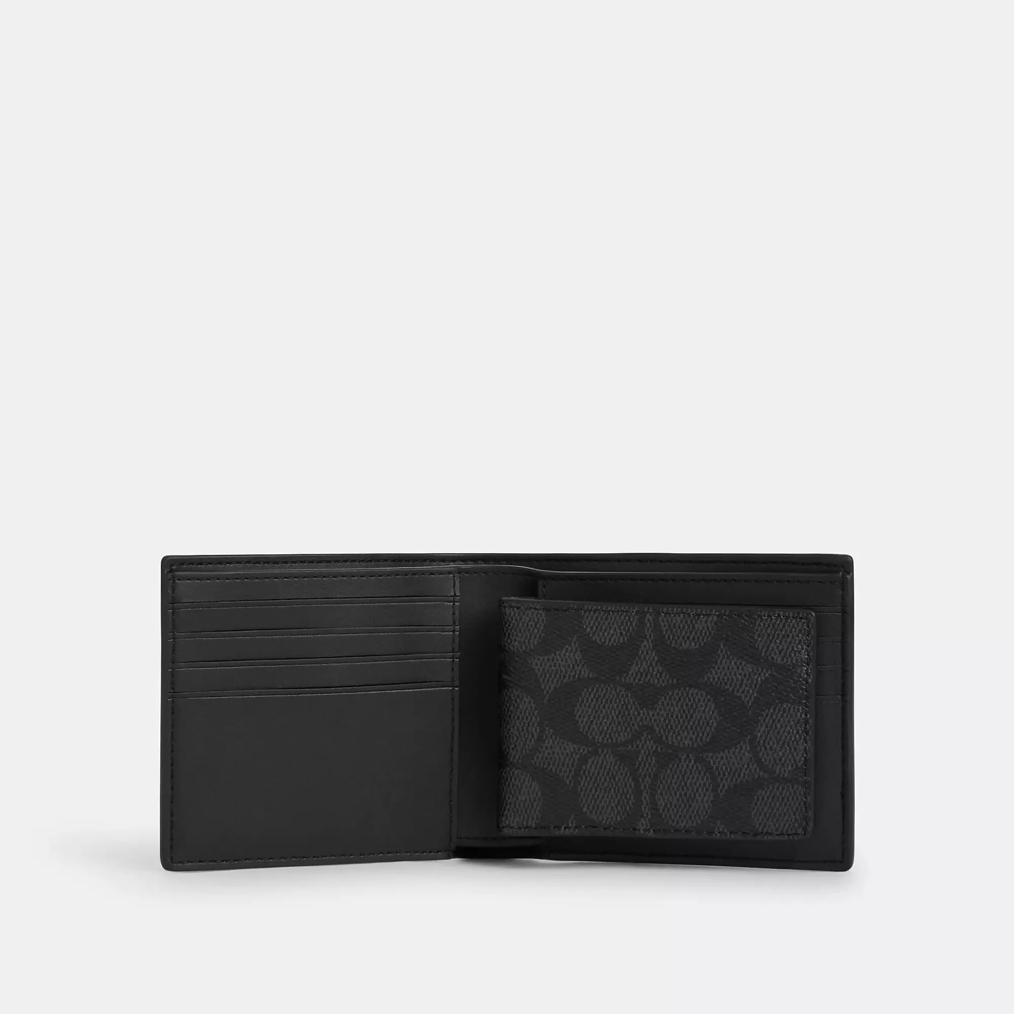 Coach Outlet 3 In 1 Wallet In Signature Canvas