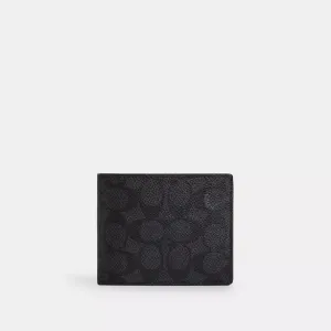 Coach Outlet 3 In 1 Wallet In Signature Canvas