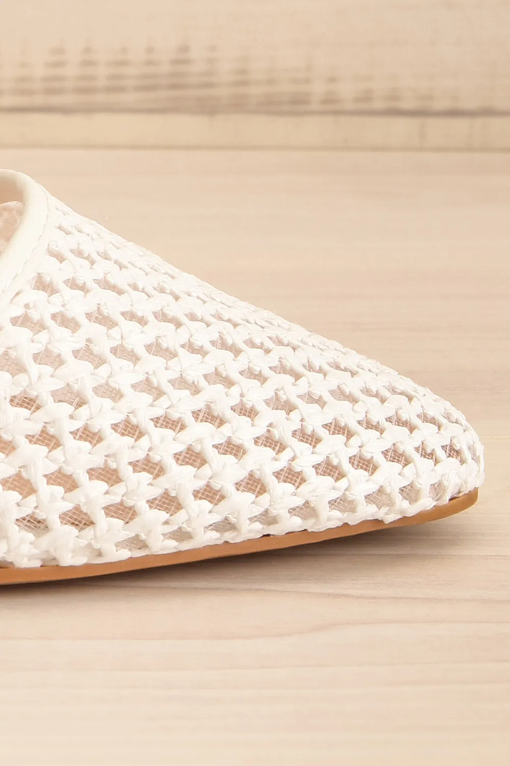 Complector White | Sling-Back Heels