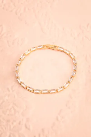 Croixe Gold | Crystal Bracelet