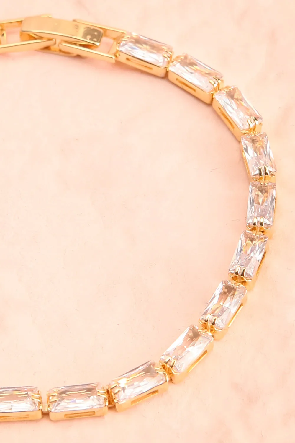 Croixe Gold | Crystal Bracelet