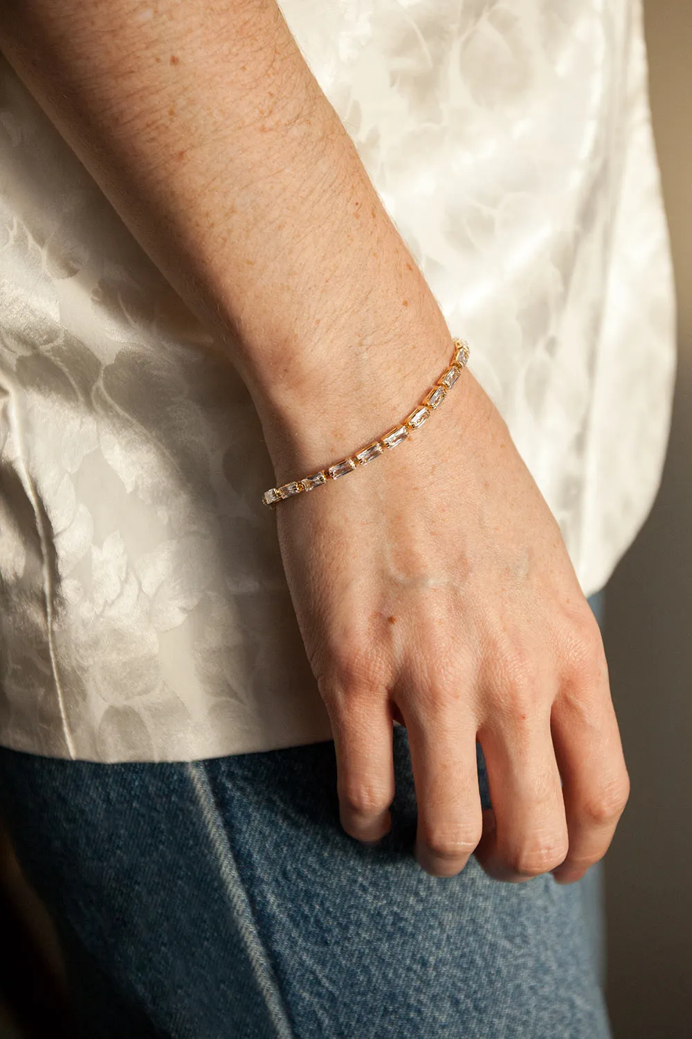Croixe Gold | Crystal Bracelet