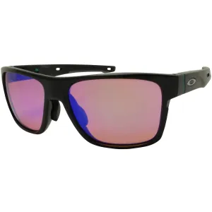 Crossrange Sunglasses In Polished Black Prizm Golf