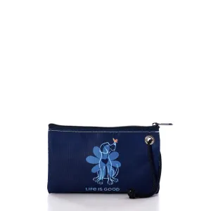 Daisy Dog Sea Bags Wristlet Life is Good