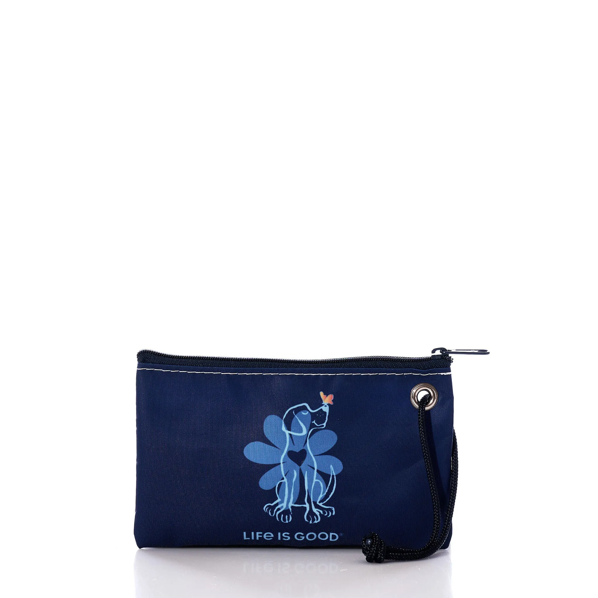 Daisy Dog Sea Bags Wristlet Life is Good