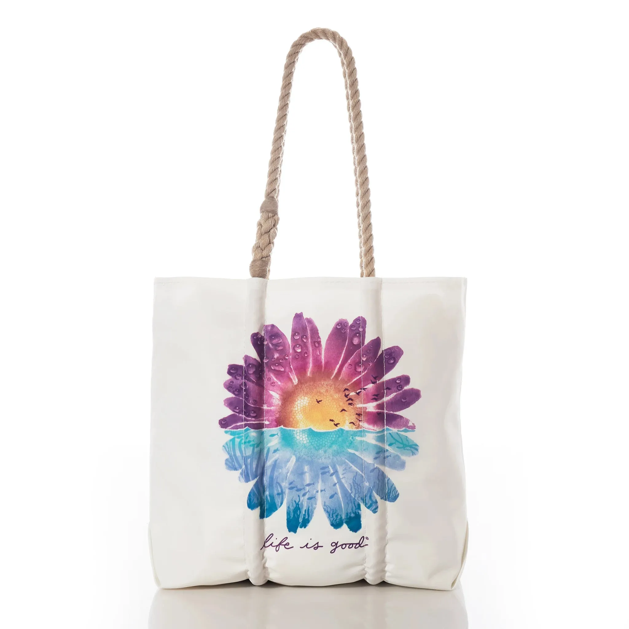 Daisy Reflection Sea Bags Tote Life is Good