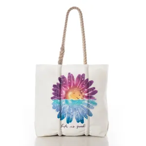 Daisy Reflection Sea Bags Tote Life is Good