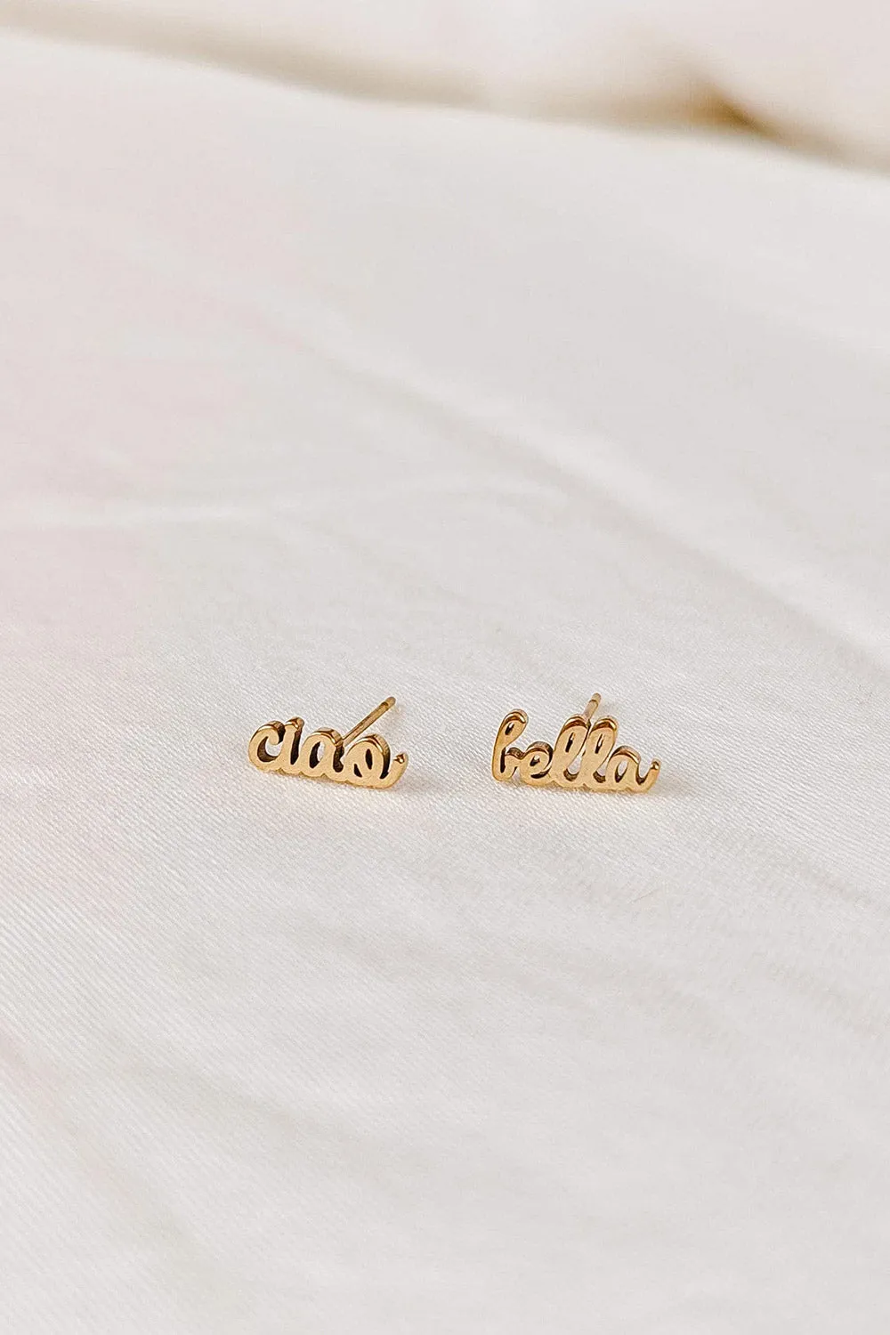 Destin | Golden "Ciao Bella" Earrings