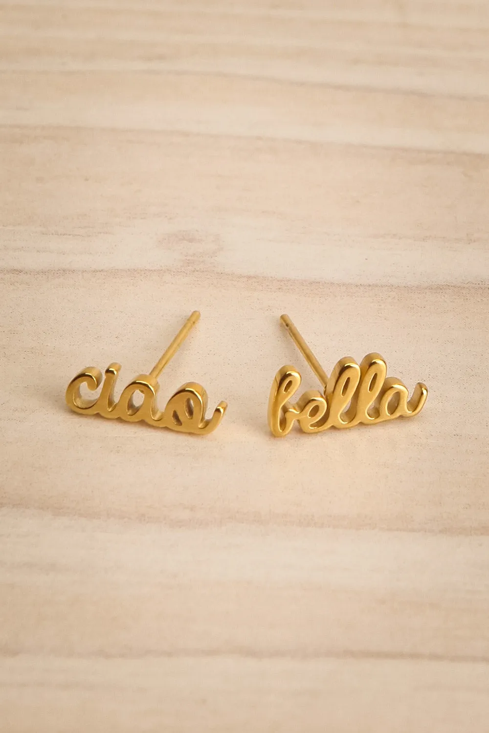 Destin | Golden "Ciao Bella" Earrings