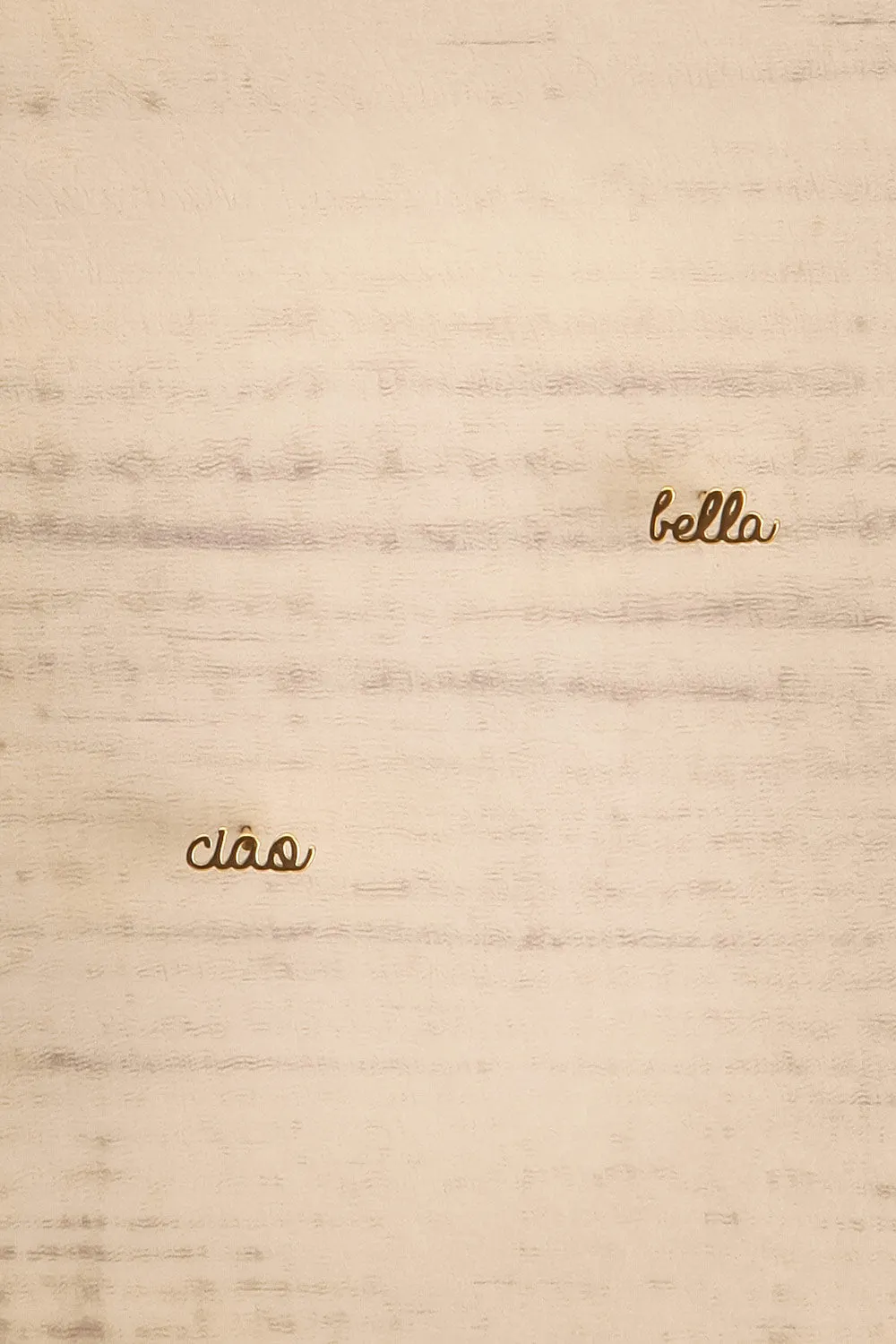 Destin | Golden "Ciao Bella" Earrings
